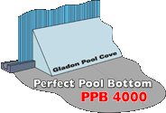 Gladon‘s Perfect Pool Bottom and Pool Cove kit for 24' round above ground pool
