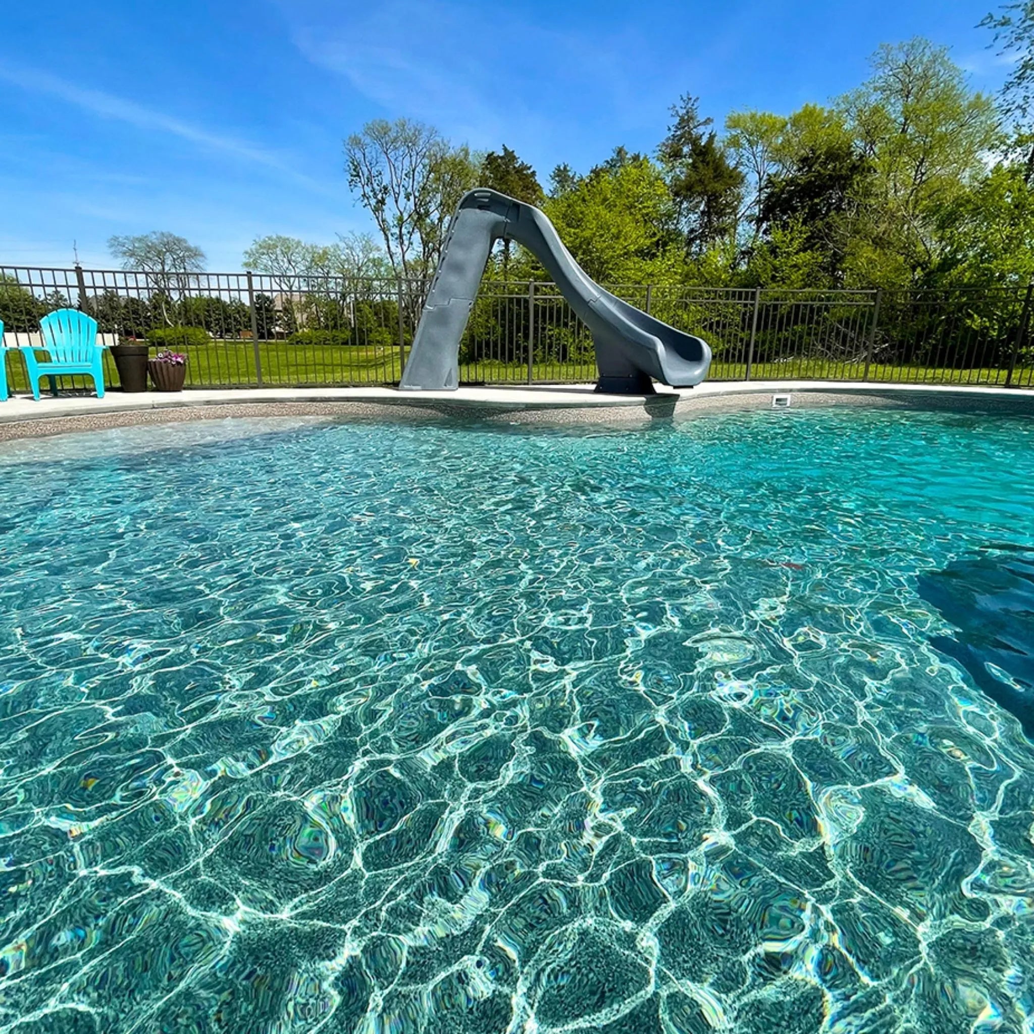 Sandstone Tan Full Floor Borderless GLI Inground Pool Liner 27 or 20 Mil