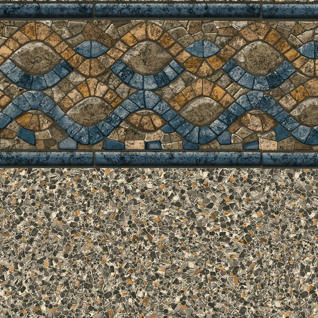 Savannah with Sandstone Destination Series GLI Inground Pool Liner 27 or 20 Mil