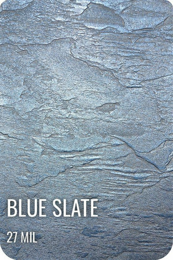 Blue Slate Shimmer Stone For Destination Series GLI Inground Pool Liner 27 Mil