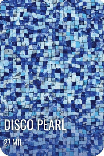 Disco Pearl Shimmer Stone For Destination Series GLI Inground Pool Liner 27 Mil