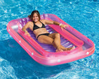 71" Pink SunTan Tub by Swimline 9052