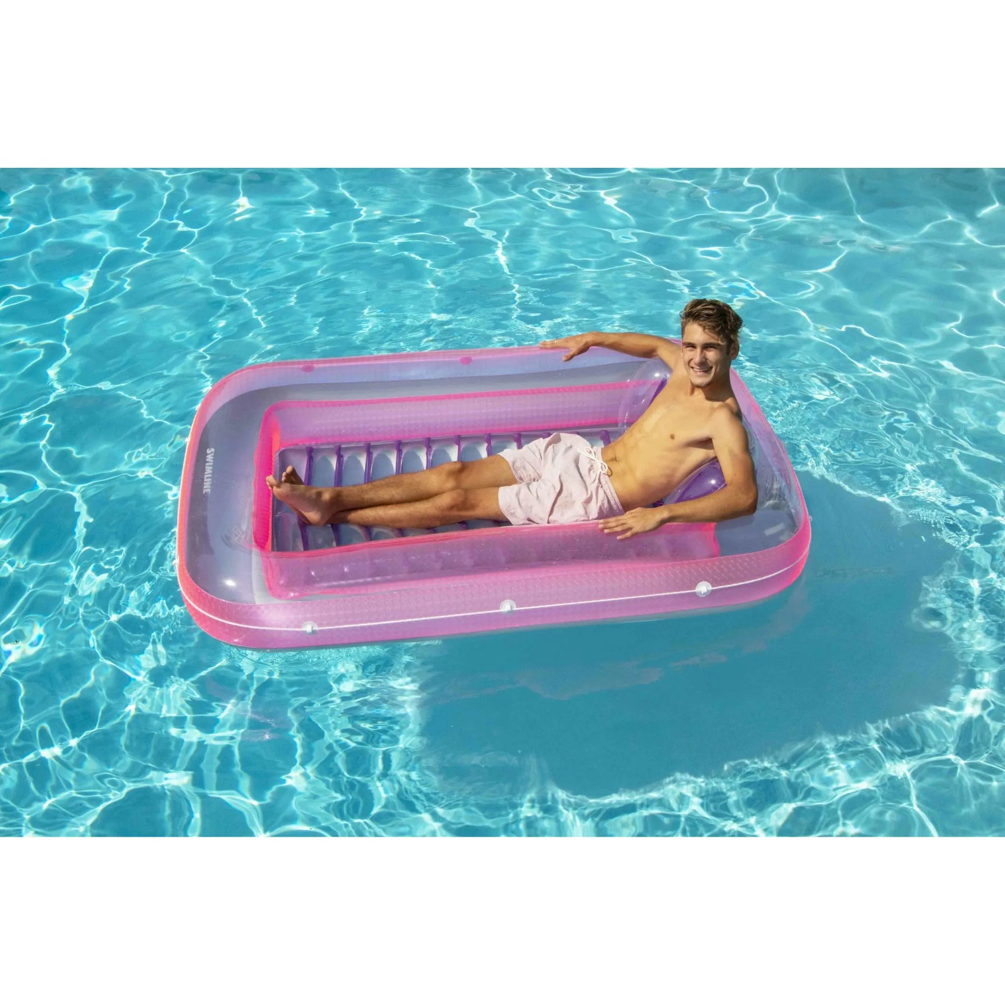 71" Pink SunTan Tub by Swimline 9052