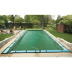 12-Year Midwest Canvas Supreme Plus Winter Pool Cover for 25' x 50' Rectangle Pools (Cover Size 30' x 55')