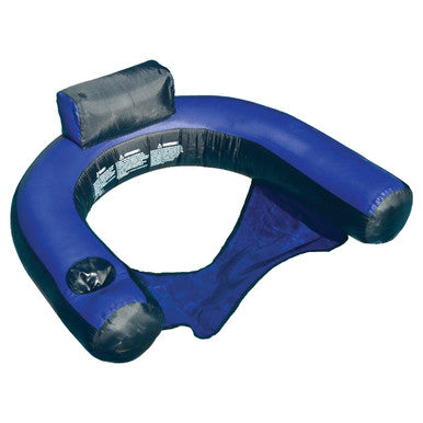 Swimline Inflatable Fabric Covered U-Seat Pool Float