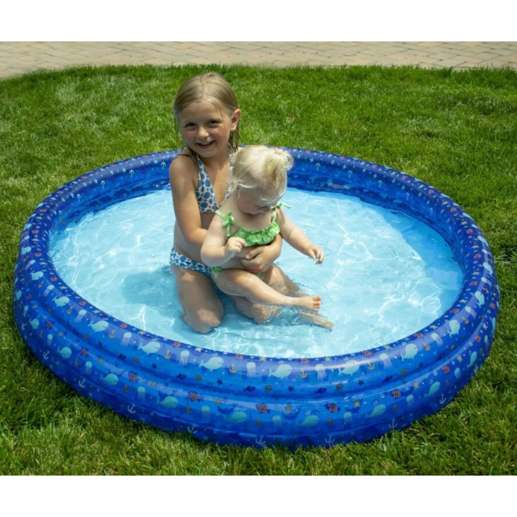 Swimline 60" Inflatable Pool with Print design