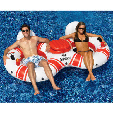 Swimline Super Chill Duo Pool Tube with Cooler