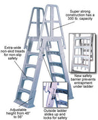 Vinyl Works SLA Slide & Lock A-Frame Pool Ladder