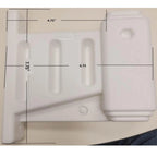 Vinyl Works Canada Pool Fence Post Bracket 1036-W