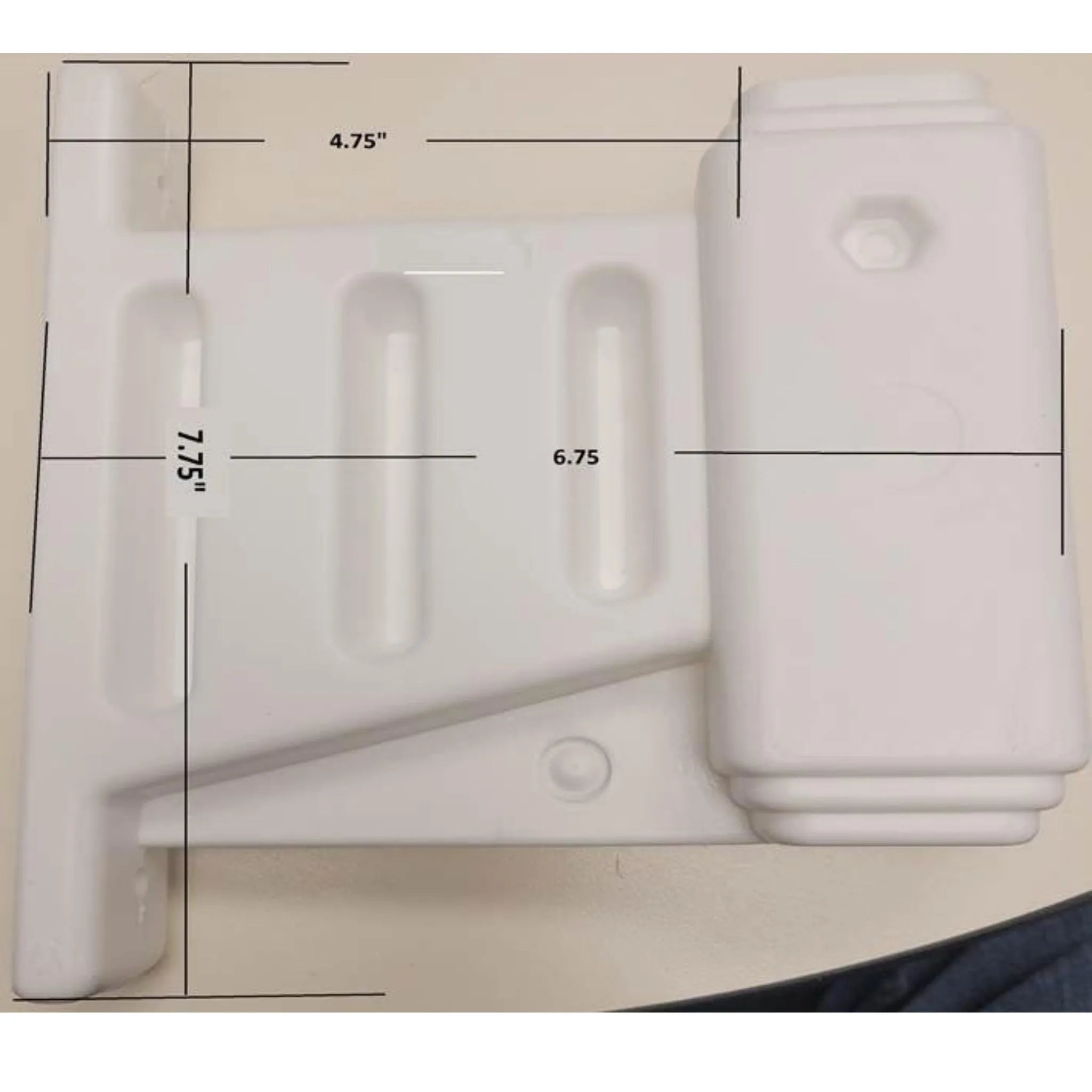 Vinyl Works Canada Pool Fence Post Bracket 1036-W